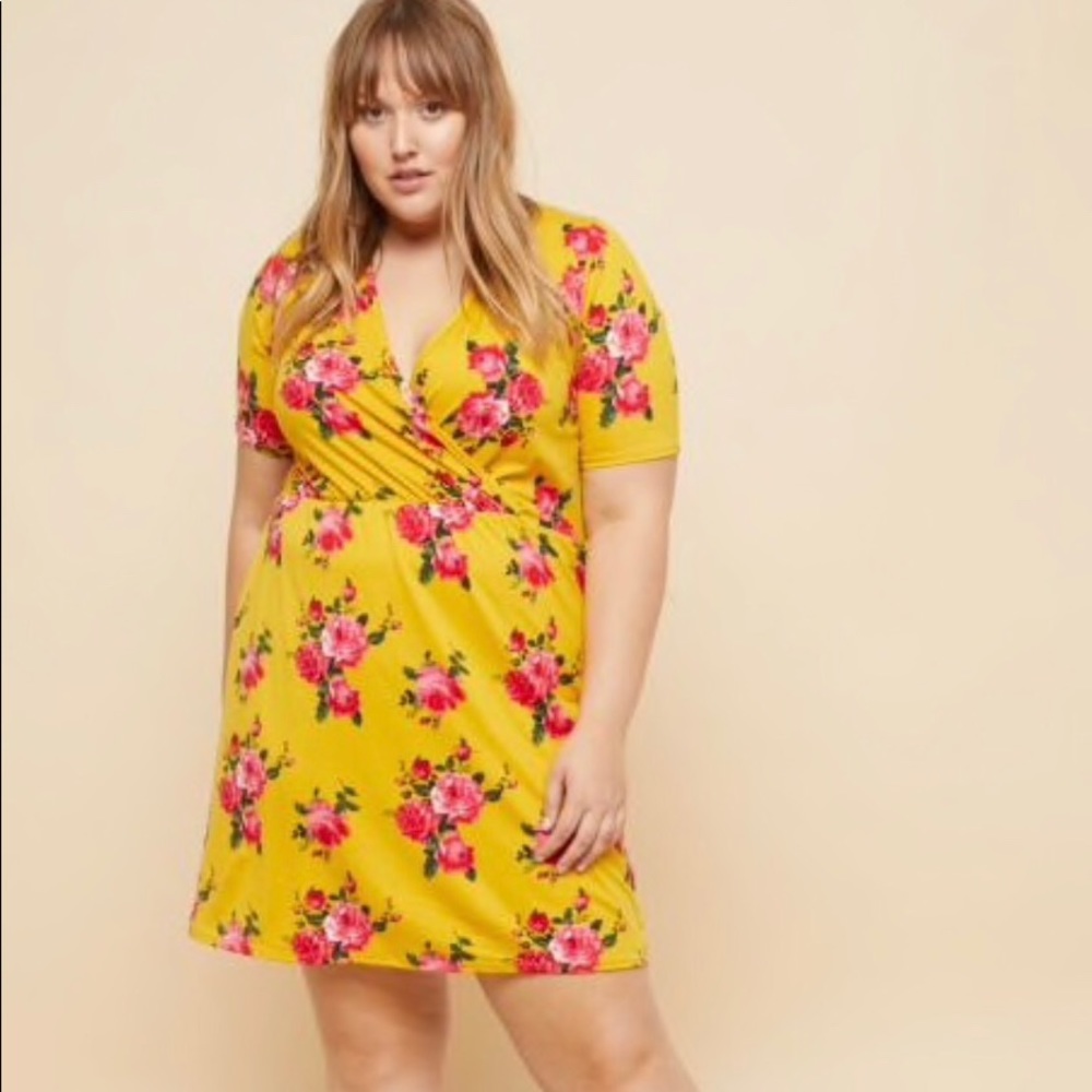 Causal Yellow Dress